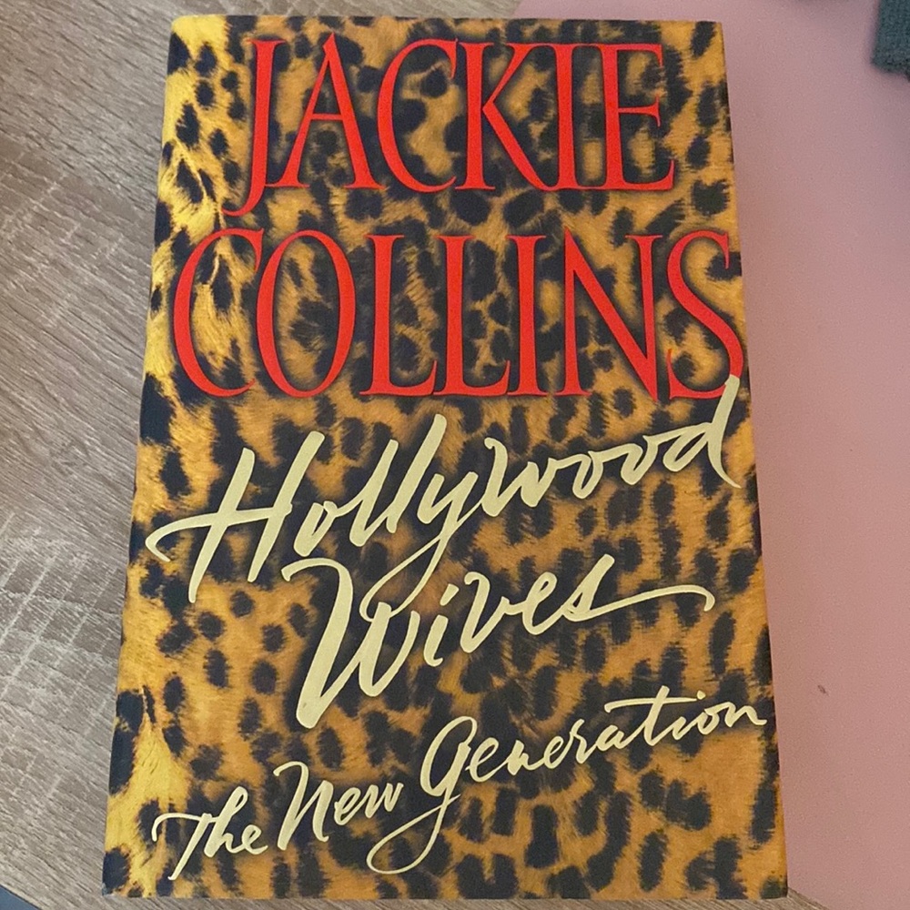 Jackie collins hardback book Hollywood wives
